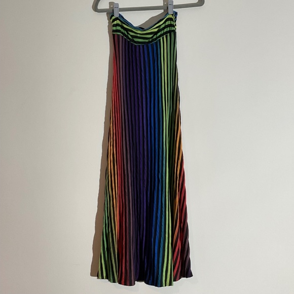 Y2K Body Central Rainbow Maxi Skirt - Picture 2 of 3